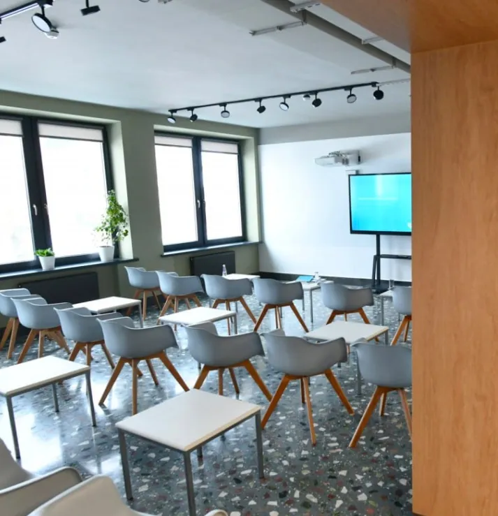 Институт развития города, г. Казань — терраццо-полы Linolit TERRAZZO, 900 м²