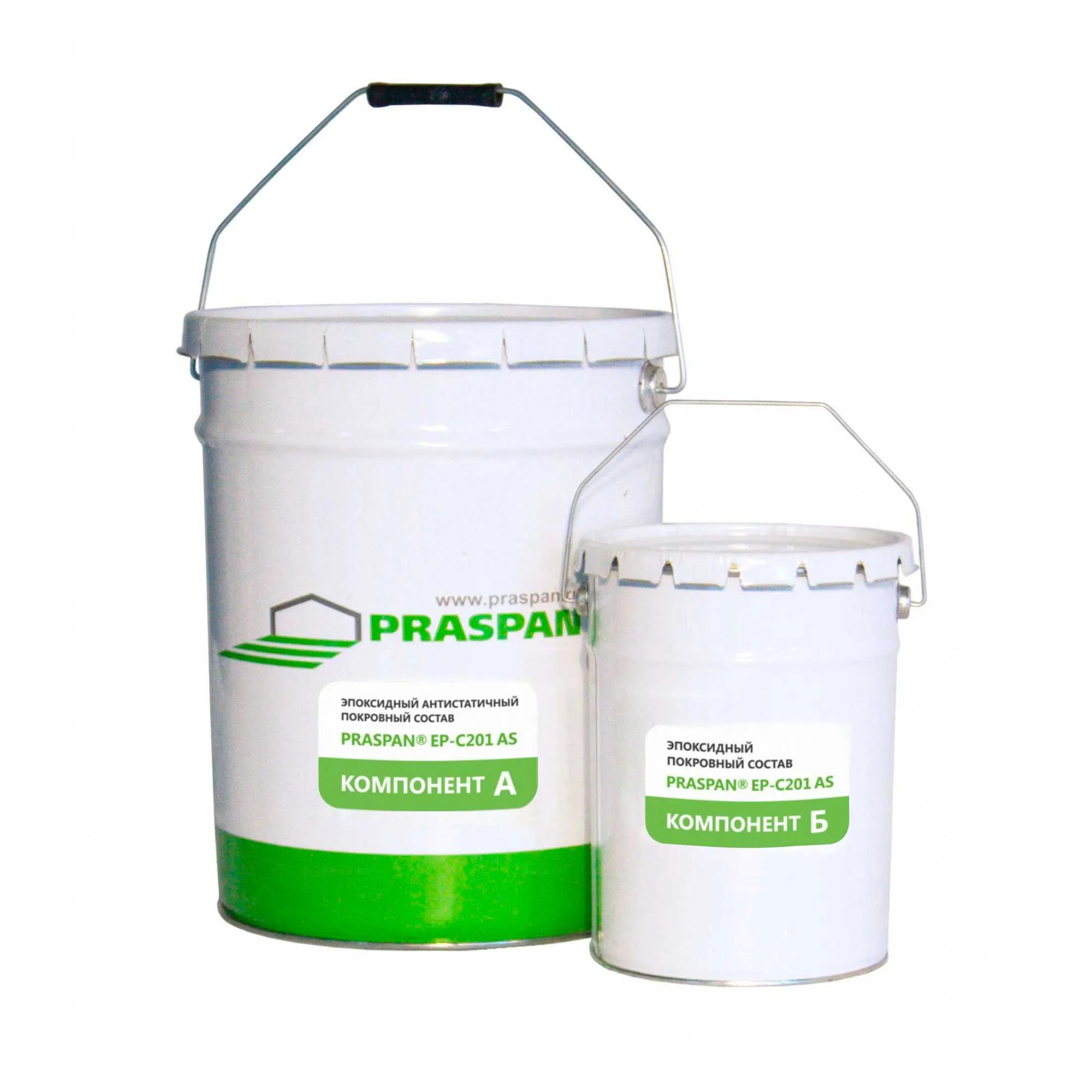 Эпоксидный антистатичный покровный состав «PRASPAN® EP-C201 AS»