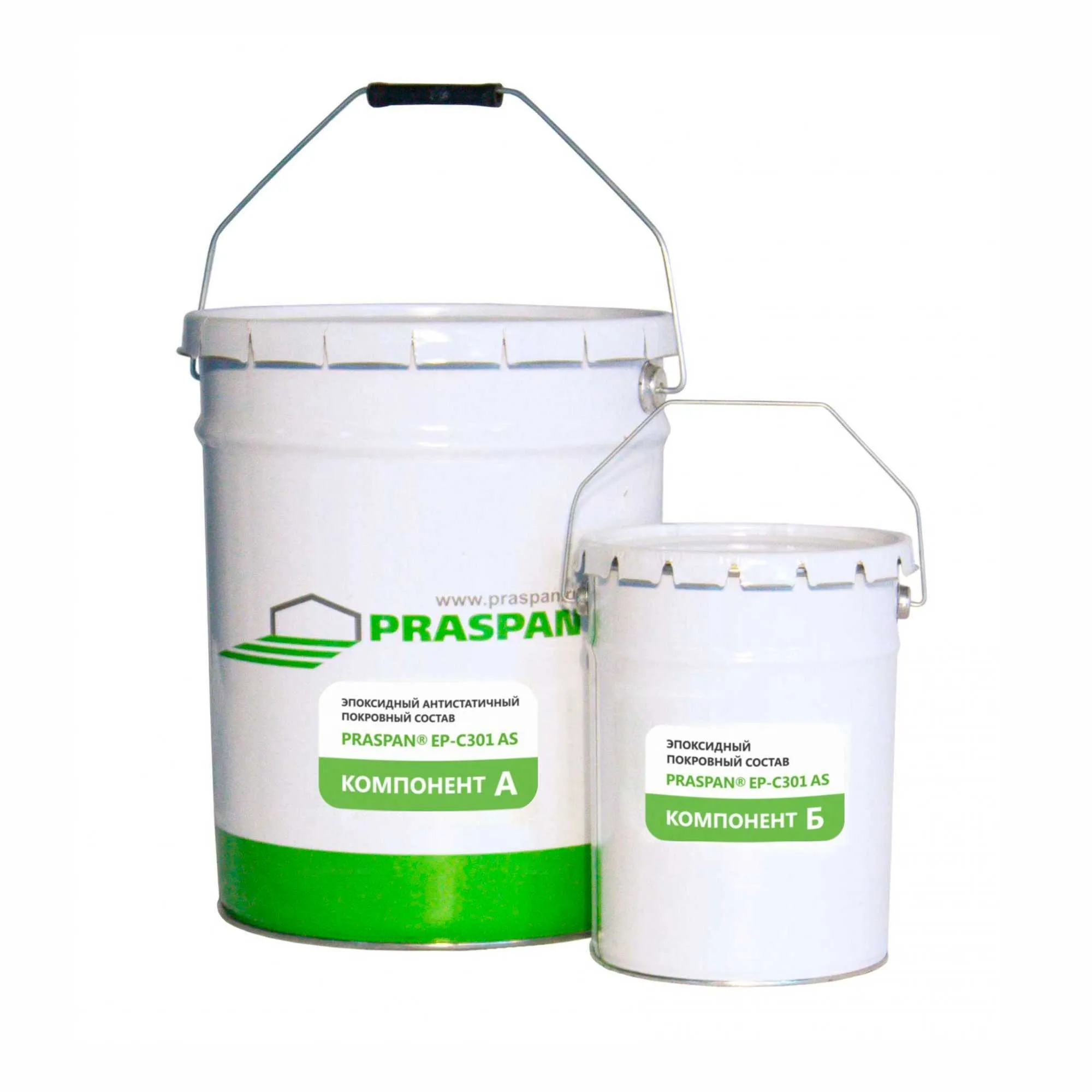 Эпоксидный антистатичный покровный состав «PRASPAN® EP-C301 AS»